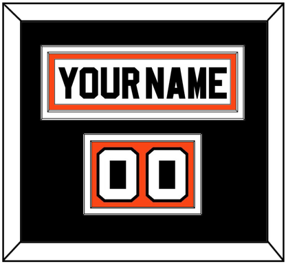 Philadelphia Nameplate & Number (Shoulder) - Home White (1972-1983) - Signature Tier 5