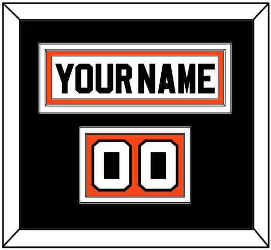 Philadelphia Nameplate & Number (Shoulder) - Home White (1972-1983) - Signature Tier 5