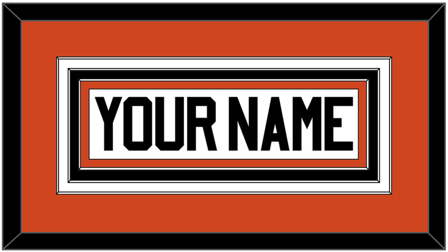 Philadelphia Nameplate - Home Orange - Premier Tier 2