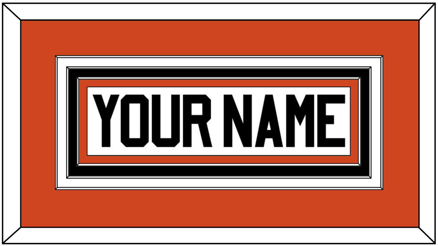 Philadelphia Nameplate - Home Orange - Premier Tier 2