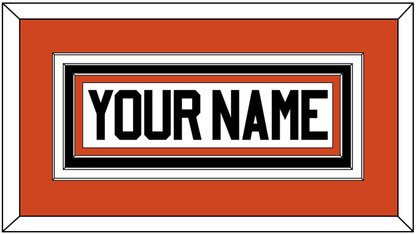 Philadelphia Nameplate - Home Orange - Premier Tier 2