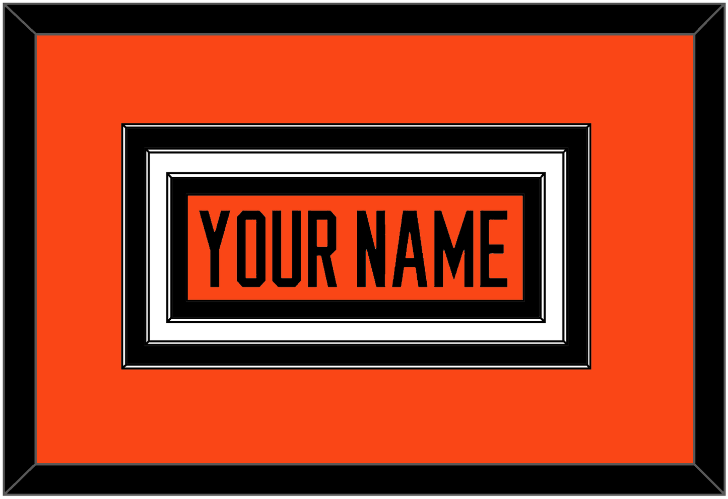 Philadelphia Nameplate - Alternate Black - Premier Tier 1
