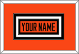 Philadelphia Nameplate - Alternate Black - Triple Mat 1