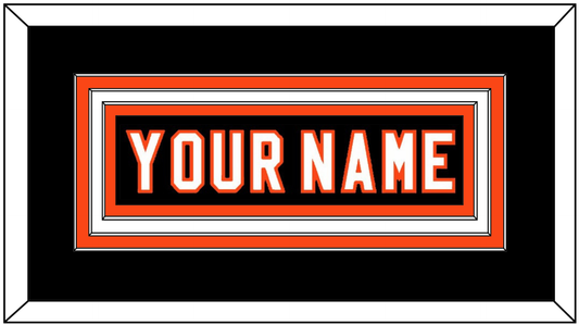 Philadelphia Nameplate - Road/Home Black (1997-2007) - Premier Tier 1