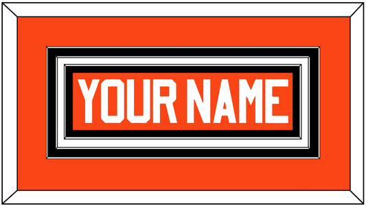 Philadelphia Nameplate - Road Orange (1983-2001) - Premier Tier 1