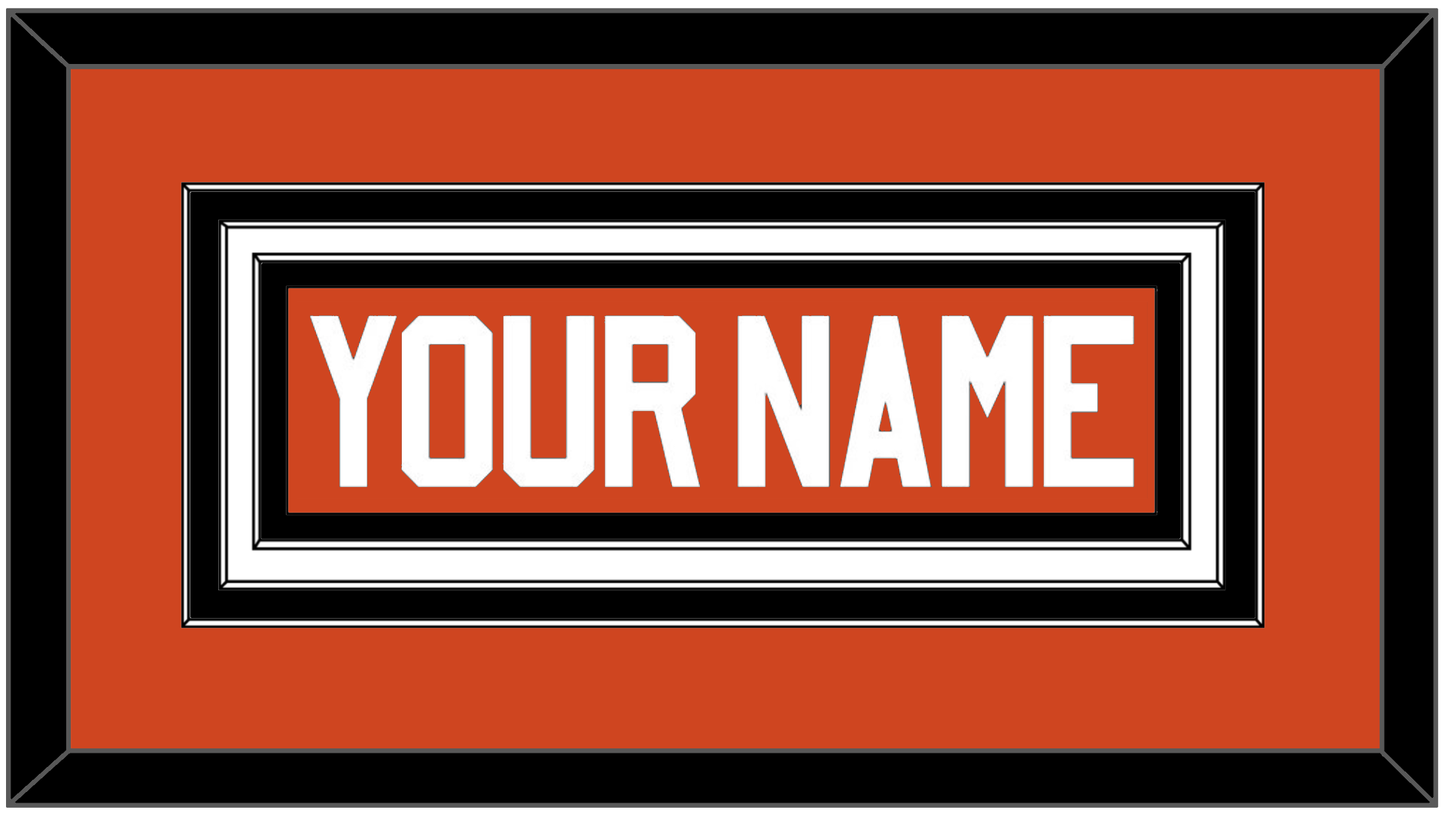 Philadelphia Nameplate - Reverse Retro Orange (2020-2021) - Premier Tier 1