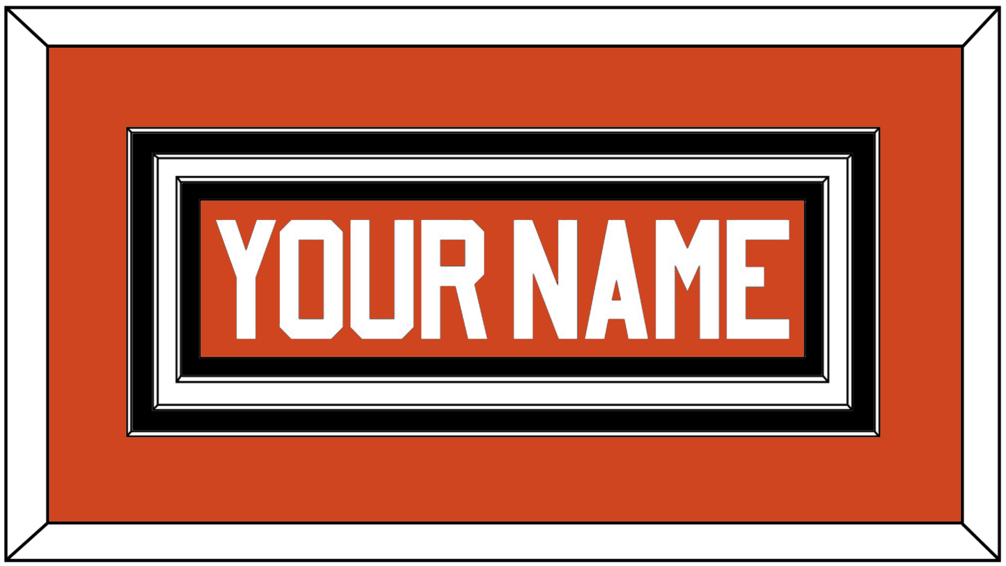 Philadelphia Nameplate - Reverse Retro Orange (2020-2021) - Premier Tier 1