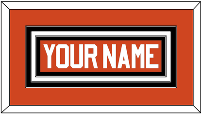 Philadelphia Nameplate - Reverse Retro Orange (2020-2021) - Premier Tier 1