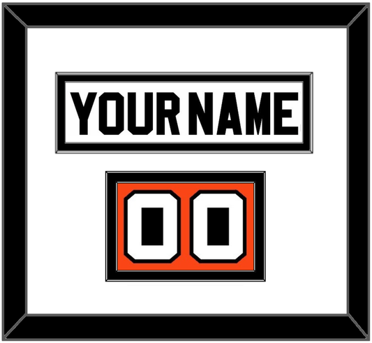 Philadelphia Nameplate & Number (Shoulder) - Home White (1972-1983) - Signature Tier 1