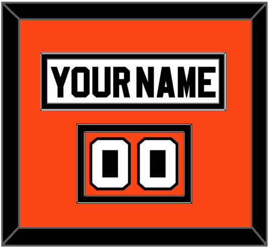 Philadelphia Nameplate & Number (Shoulder) - Home White (1972-1983) - Signature Tier 3