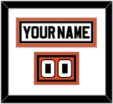 Philadelphia Nameplate & Number (Shoulder) - Home White (1972-1983) - Triple Mat 1