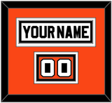 Philadelphia Nameplate & Number (Shoulder) - Home White (1972-1983) - Triple Mat 3