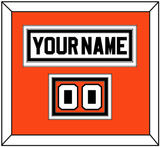 Philadelphia Nameplate & Number (Shoulder) - Home White (1972-1983) - Triple Mat 3