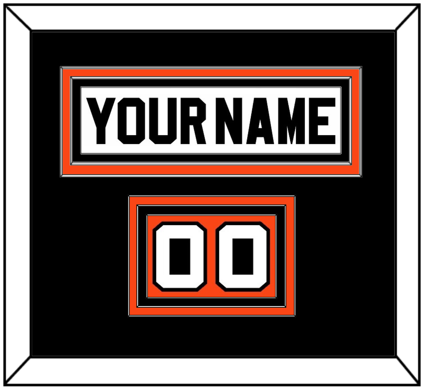 Philadelphia Nameplate & Number (Shoulder) - Home White (1972-1983) - Premier Tier 5
