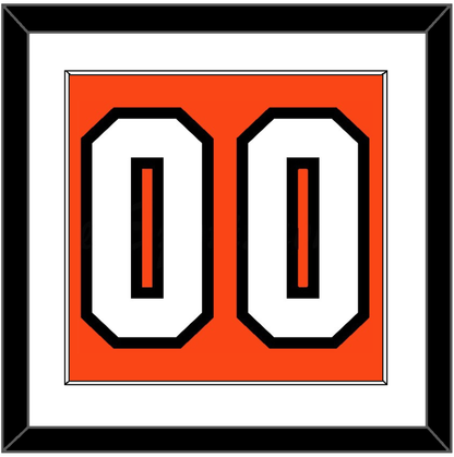 Philadelphia Number (Back) - Road Orange (1972-1983) - Essential Tier 1