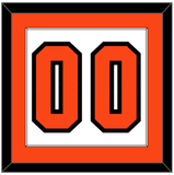 Philadelphia Number (Back) - Home White (1972-1983) - Single Mat 1