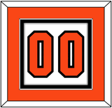 Philadelphia Number (Back) - Home White (1972-1983) - Double Mat 2