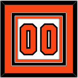 Philadelphia Number (Back) - Home White (1972-1983) - Triple Mat 2