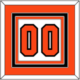 Philadelphia Number (Back) - Home White (1972-1983) - Triple Mat 2