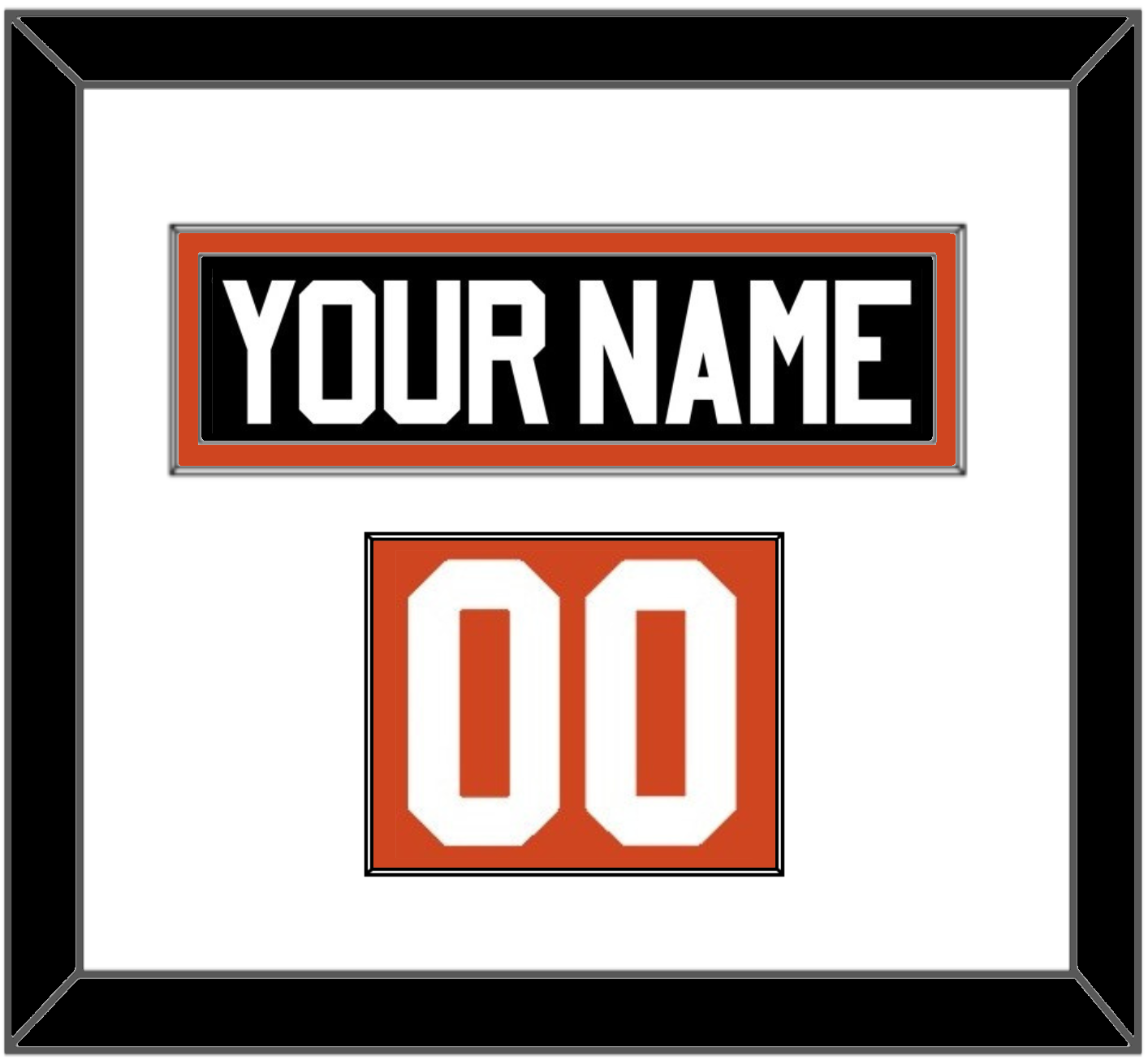 Philadelphia Nameplate & Number (Shoulder) - Road White - Essential Tier 1