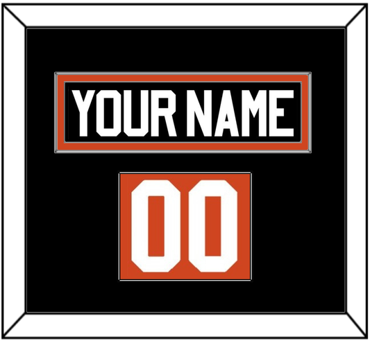 Philadelphia Nameplate & Number (Shoulder) - Road White - Essential Tier 2