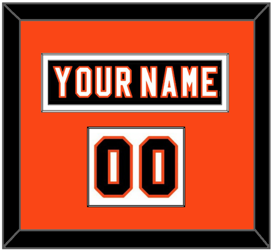 Philadelphia Nameplate & Number (Shoulder) - Road/Home Black (1997-2007) - Essential Tier 1