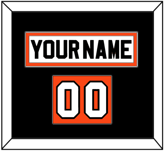 Philadelphia Nameplate & Number (Shoulder) - Home White (1983-2007) - Essential Tier 2