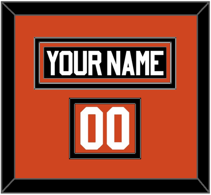 Philadelphia Nameplate & Number (Shoulder) - Road White - Signature Tier 2