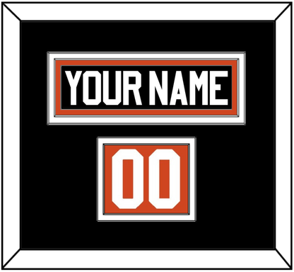 Philadelphia Nameplate & Number (Shoulder) - Road White - Signature Tier 3