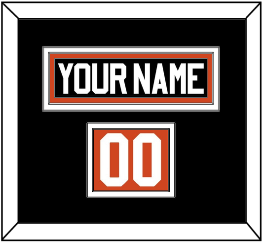 Philadelphia Nameplate & Number (Shoulder) - Road White - Signature Tier 3