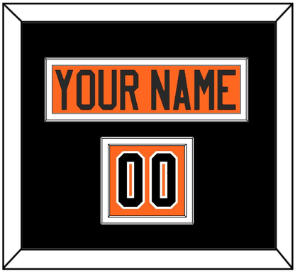 Philadelphia Nameplate & Number (Shoulder) - Alternate Black  - Signature Tier 3