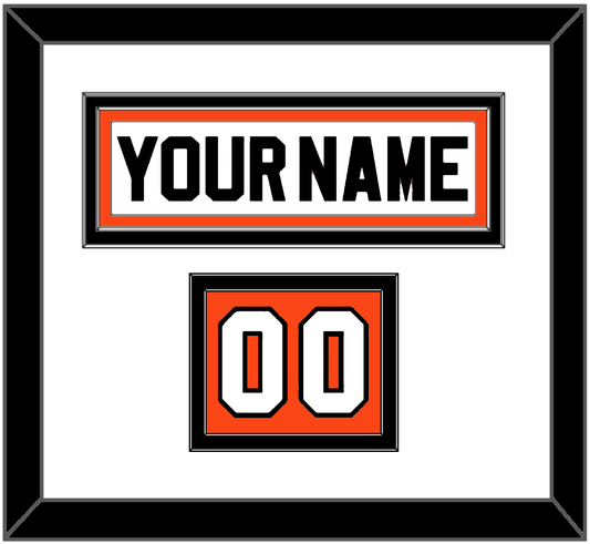 Philadelphia Nameplate & Number (Shoulder) - Home White (1983-2007) - Signature Tier 2