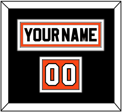 Philadelphia Nameplate & Number (Shoulder) - Road White (2007-2010) - Signature Tier 5