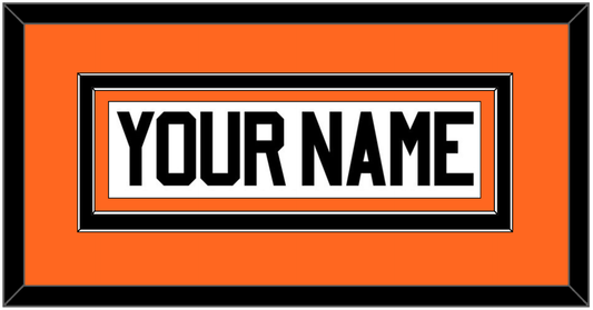 Philadelphia Nameplate - Home Orange (2017-2023) - Signature Tier 1