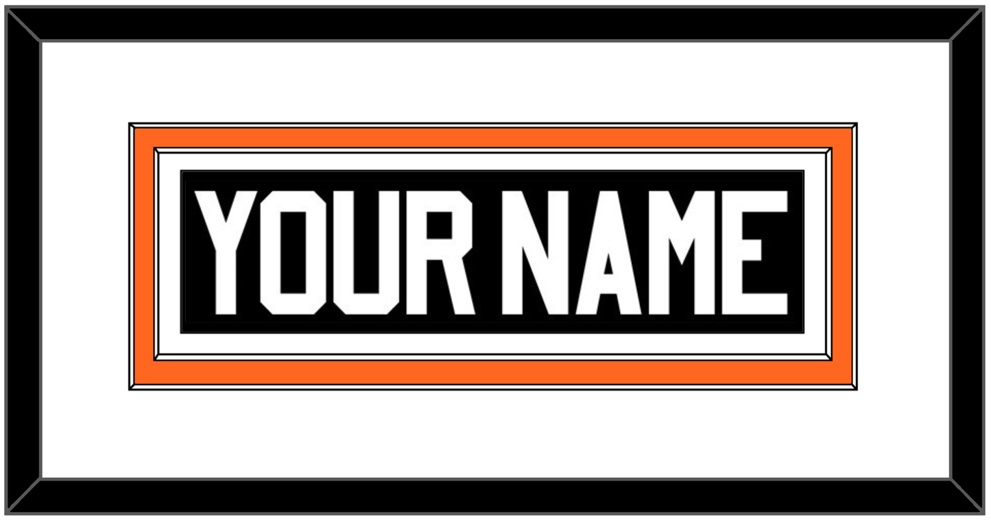 Philadelphia Nameplate - Road White (2010-2017) - Signature Tier 2