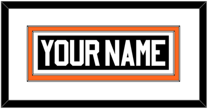 Philadelphia Nameplate - Road White (2010-2017) - Signature Tier 2