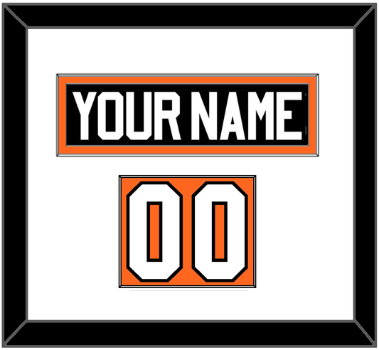 Philadelphia Nameplate & Number (Shoulder) - Road White (2017-2023) - Essential Tier 1