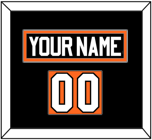 Philadelphia Nameplate & Number (Shoulder) - Road White (2017-2023) - Essential Tier 2
