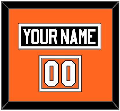 Philadelphia Nameplate & Number (Shoulder) - Road White (2010-2017) - Signature Tier 1