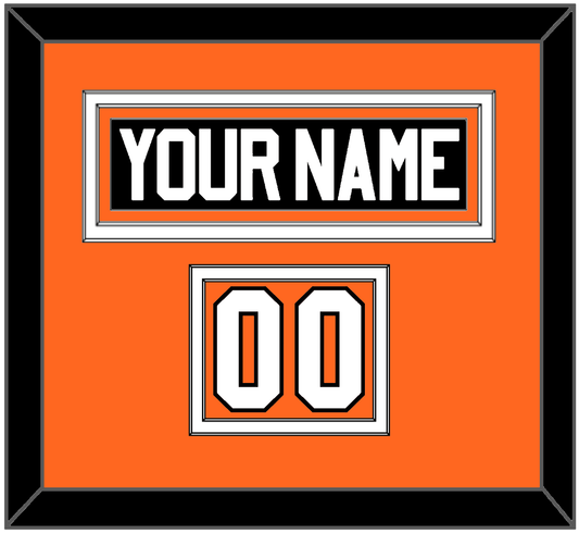 Philadelphia Nameplate & Number (Shoulder) - Road White (2017-2023) - Signature Tier 3