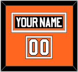 Philadelphia Nameplate & Number (Shoulder) - Road White (2010-2017) - Double Mat 3