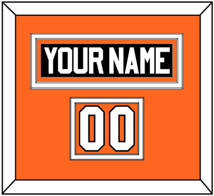 Philadelphia Nameplate & Number (Shoulder) - Road White (2017-2023) - Signature Tier 3