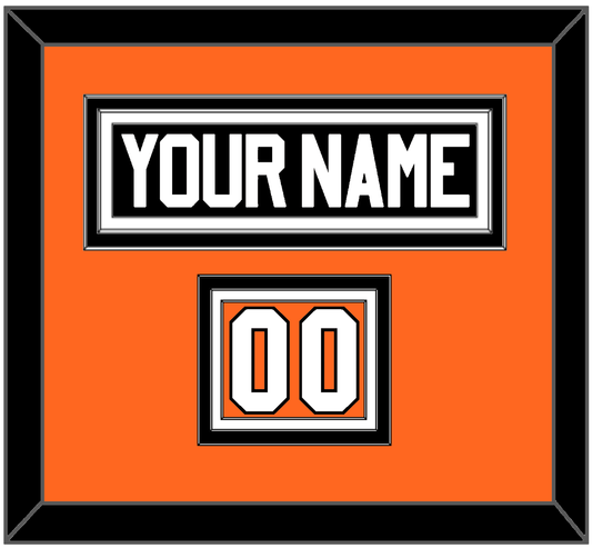 Philadelphia Nameplate & Number (Shoulder) - Road White (2010-2017) - Premier Tier 1