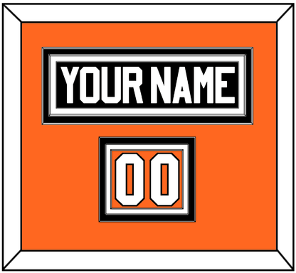 Philadelphia Nameplate & Number (Shoulder) - Road White (2010-2017) - Premier Tier 1