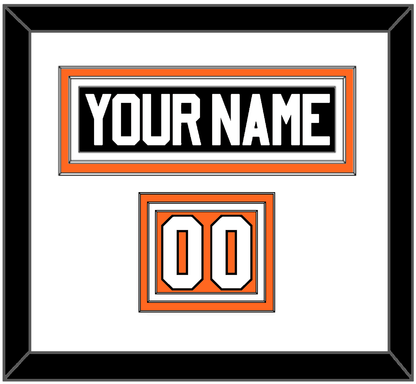 Philadelphia Nameplate & Number (Shoulder) - Road White (2010-2017) - Premier Tier 2