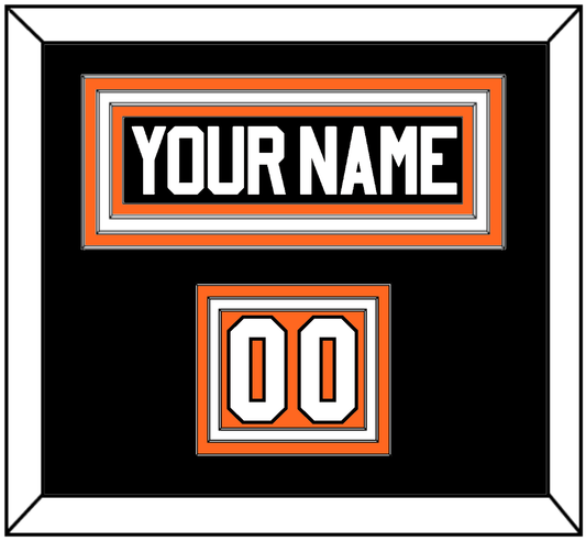 Philadelphia Nameplate & Number (Shoulder) - Road White (2010-2017) - Premier Tier 3