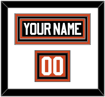 Philadelphia Nameplate & Number (Shoulder) - Road White - Premier Tier 2