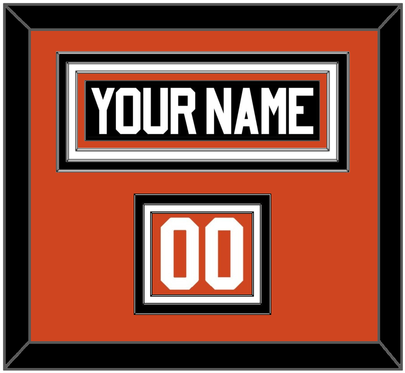 Philadelphia Nameplate & Number (Shoulder) - Road White - Premier Tier 3