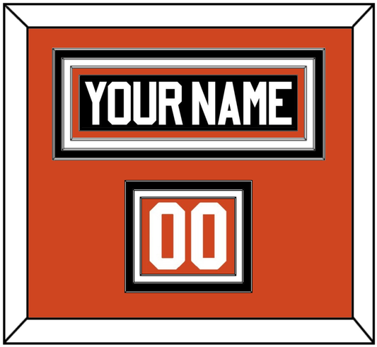 Philadelphia Nameplate & Number (Shoulder) - Road White - Premier Tier 3