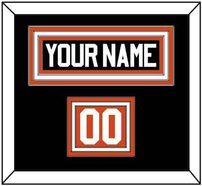 Philadelphia Nameplate & Number (Shoulder) - Road White - Premier Tier 4